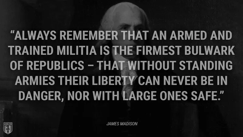 Quote by James Madison