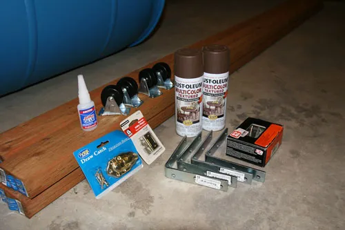 An attempt to build a rotating compost bin