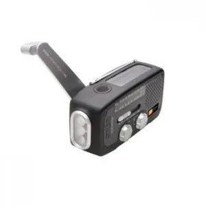 Eton Microlink Self and Solar-Powered AM/FM/NOAA Radio