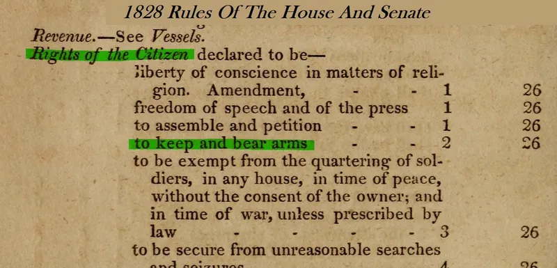 Quote by 1828 Congressional Rules