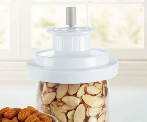 Increase short-life supply with vacuum seal jars