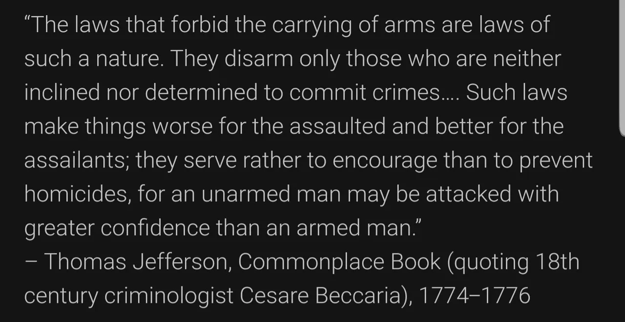 Quote by Thomas Jefferson/Cesare Beccaria