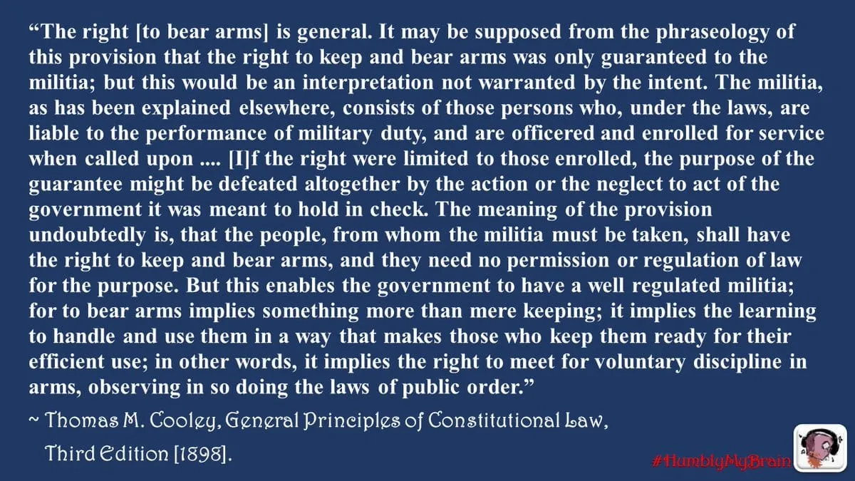 Quote by Thomas M. Cooley