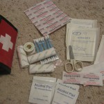 Very basic first aid.