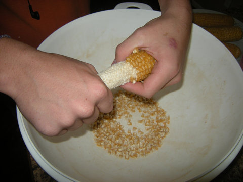 ParchedCornShucking