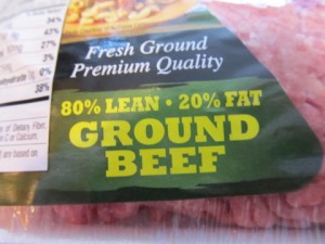 Making elk burger with added beef fat